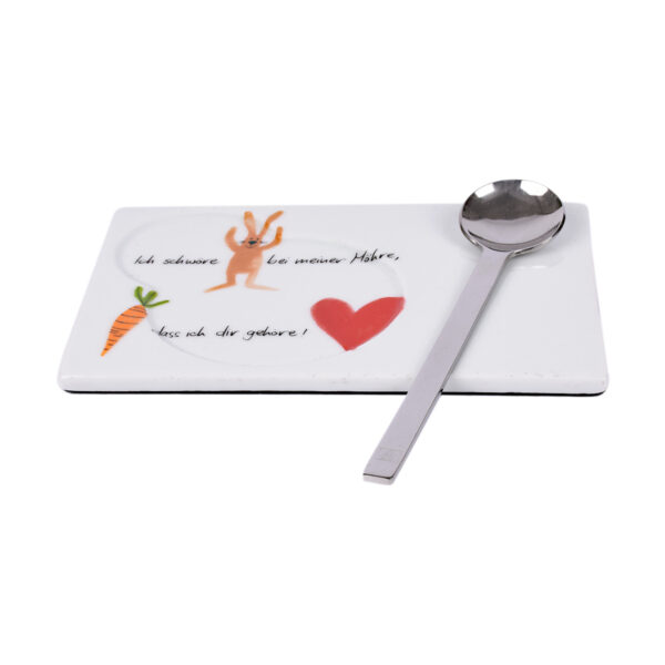 Βάση για φλυτζάνι με κουτάλι