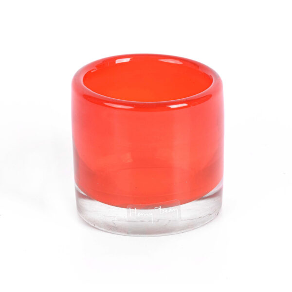 Γυάλινο κηροπήγιο – ΚΟΚΚΙΝΟ