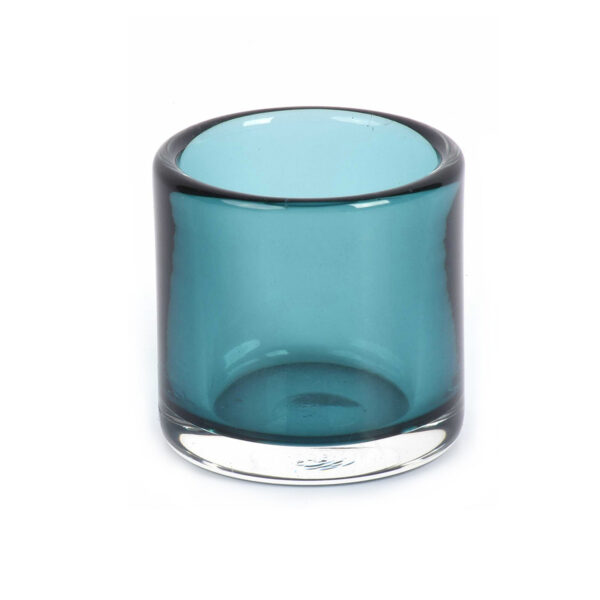 Γυάλινο στρογγυλό κηροπήγιο