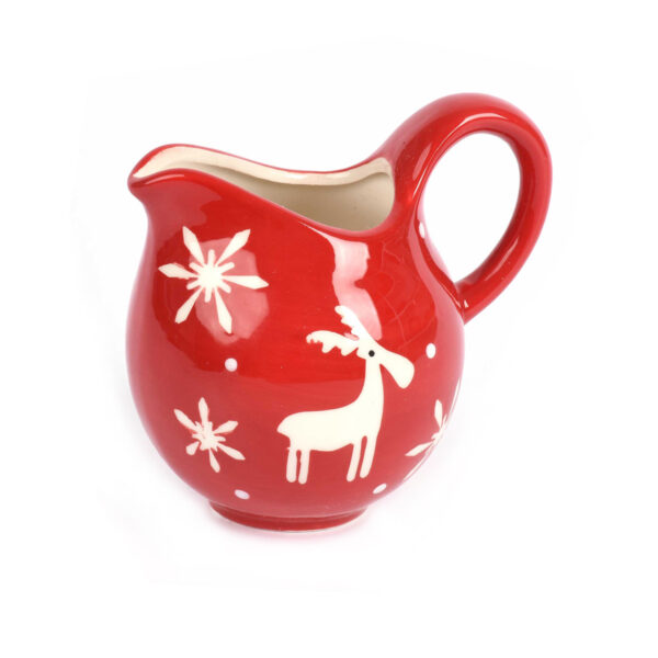 Χριστουγεννιάτικη γαλατιέρα