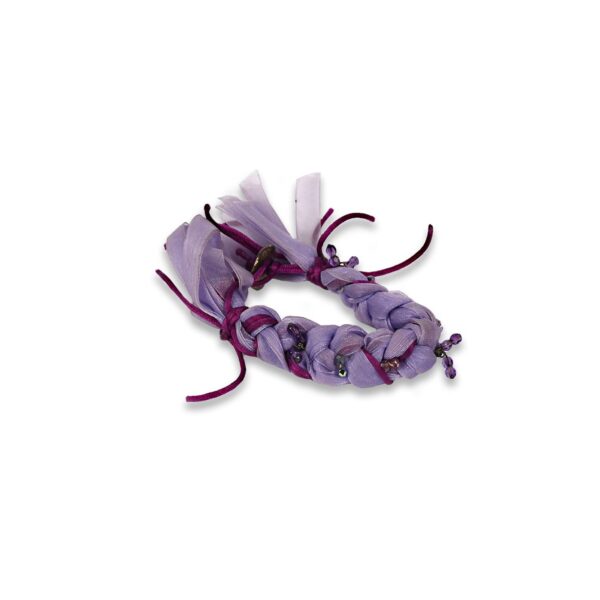 Υφασμάτινο πλεκτό βραχιόλι – ΜΩΒ