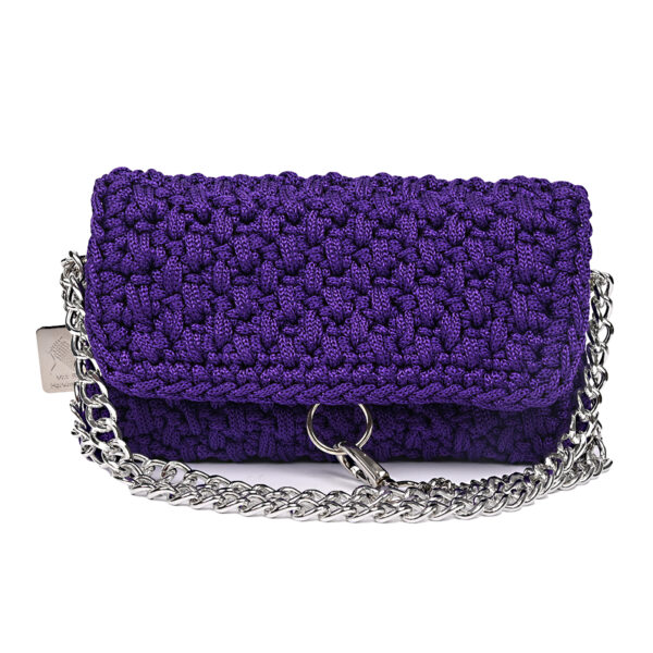 Πλέκτη τσάντα ώμου