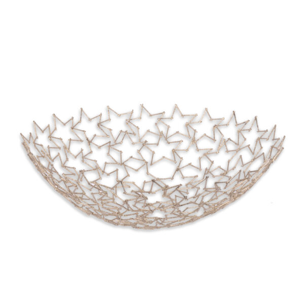 Χριστουγεννιάτικη πιατέλα με αστεράκια