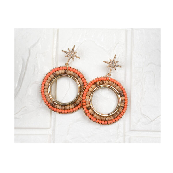 Κρεμαστά σκουλαρίκια με χάντρες