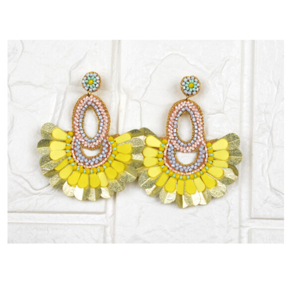 Κρεμαστά σκουλαρίκια με χάντρες