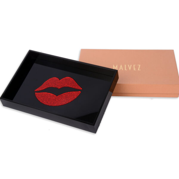 Δίσκος με κόκκινα χείλη MALVEZ