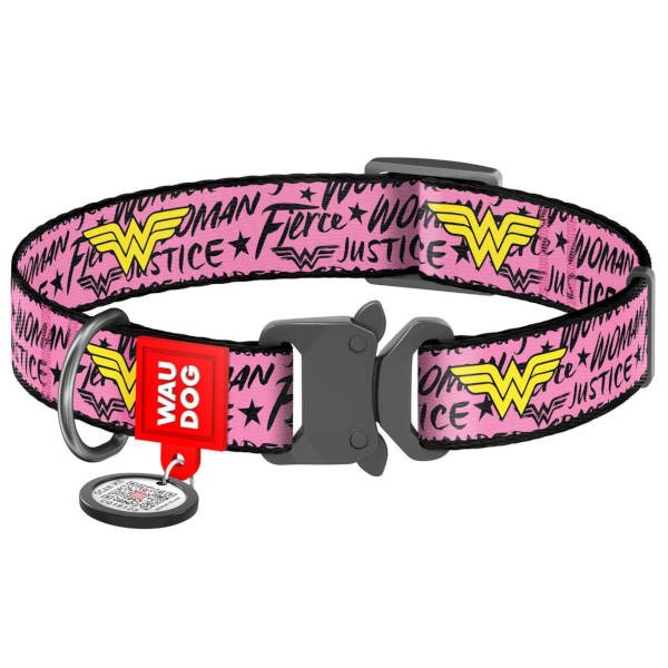 Wau Dog Περιλαίμιο Σκύλου “Wonder Woman” Με Smart ID