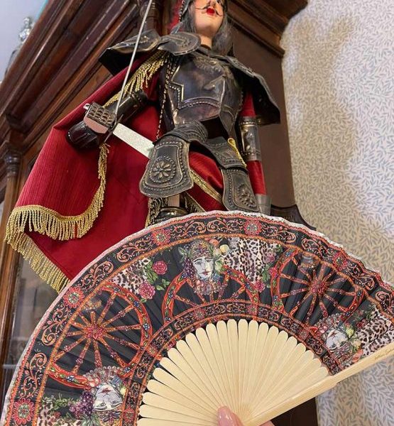 Ξύλινη βεντάλια ANTICA SARTORIA