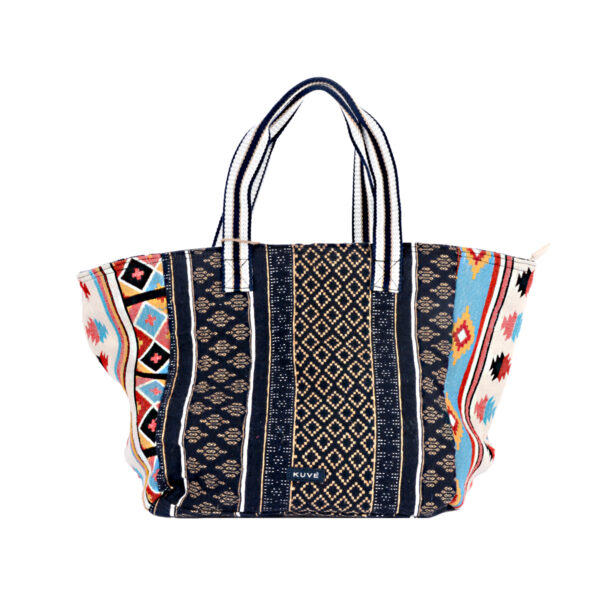 Τσάντα θαλάσσης KUVE με κέντημα