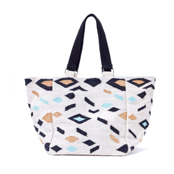 Τσάντα θαλάσσης Nalì με κέντημα