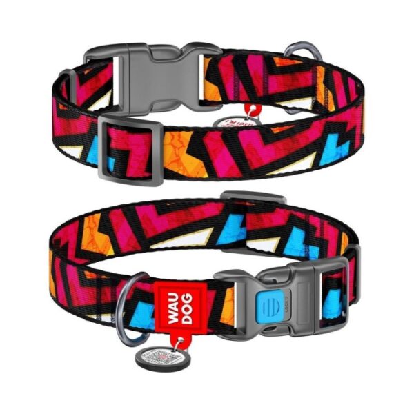 WAUDOG Graffiti Plastic Περιλαίμιο με Smart ID