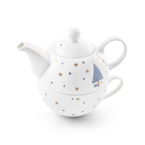 Σετ Τσαγιού με χριστουγεννιάτικο σχέδιο