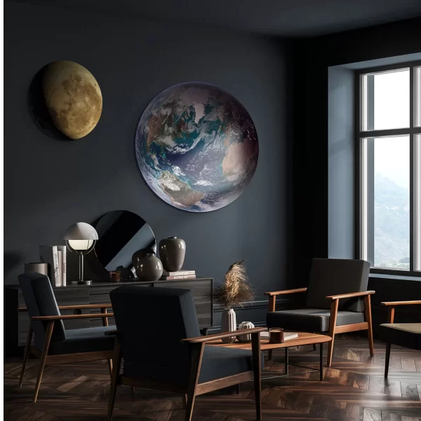 Circle Art Blue Marble, 40cm Διάμετρος Circle Art Blue Marble, 40cm Διάμετρος
