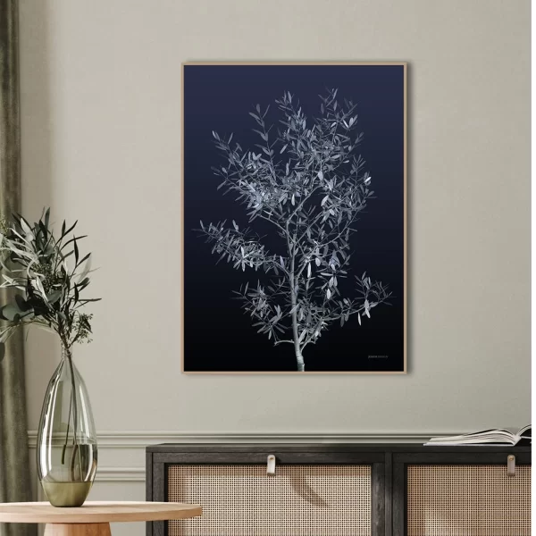 Εκτύπωση σε κορνίζα Black Olive, 30cm x 40cm