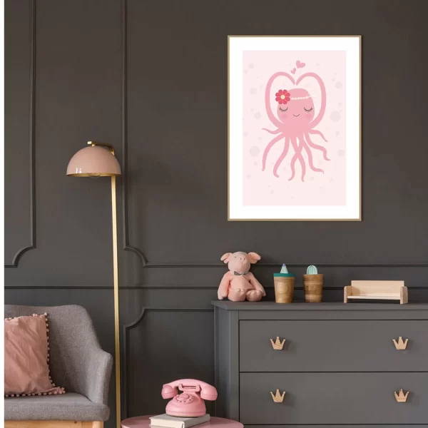 Εκτύπωση σε κορνίζα Oktopus, 50cm x 70cm