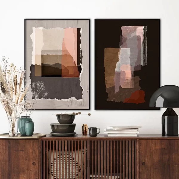 Εκτύπωση σε κορνίζα Torn, 50cm x 70cm