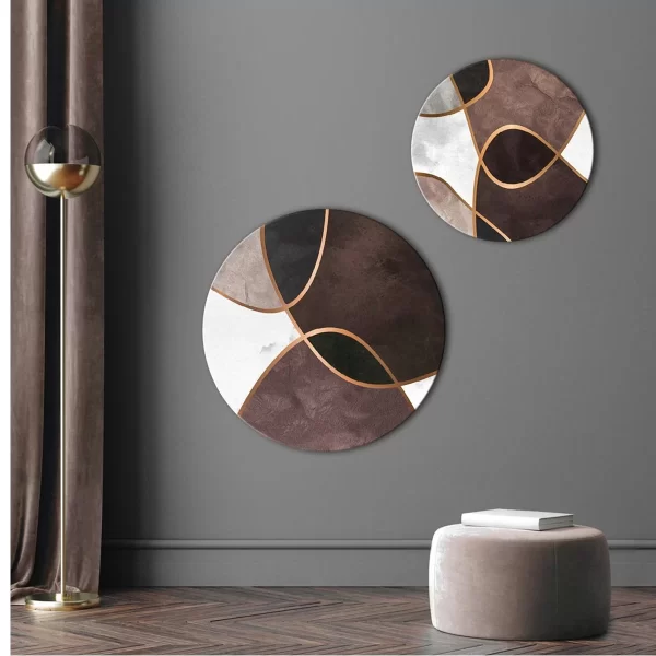 Circle Art Velvet Shapes, 70cm Διάμετρος Circle Art Velvet Shapes, 70cm Διάμετρος