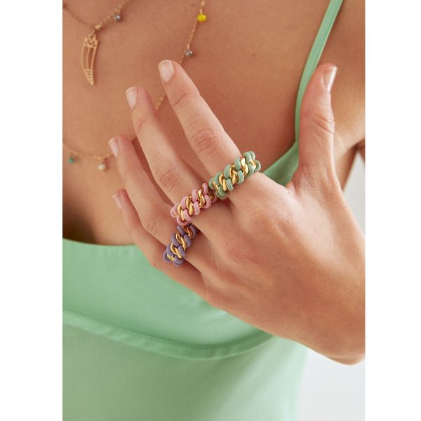 Δαχτυλίδι NALI με πλέξη