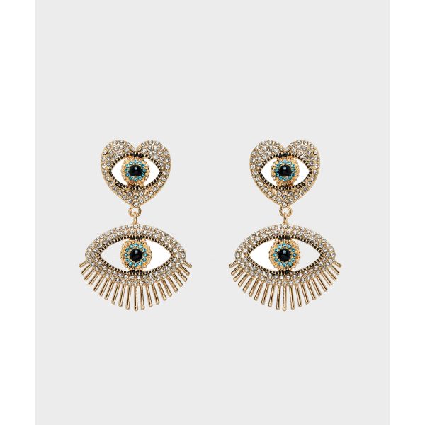 Σκουλαρίκια NALI μάτι